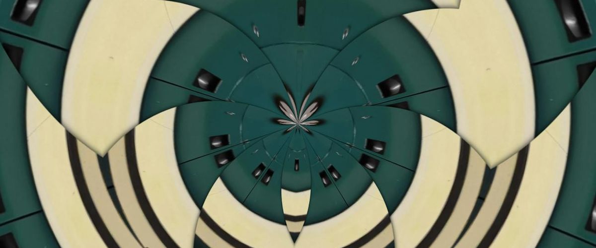 Symmetric abstract golden pattern for inner balance focus